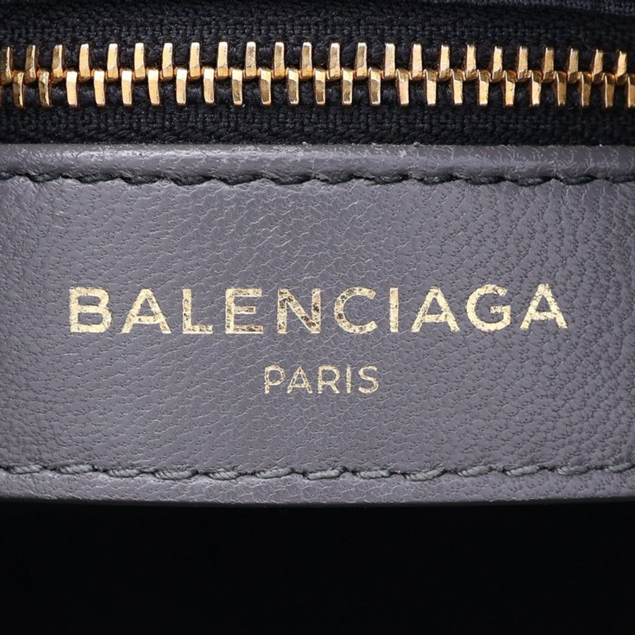 BALENCIAGA 巴黎世家 Edge Mini City 兩用包 灰色 山羊皮 390160-3