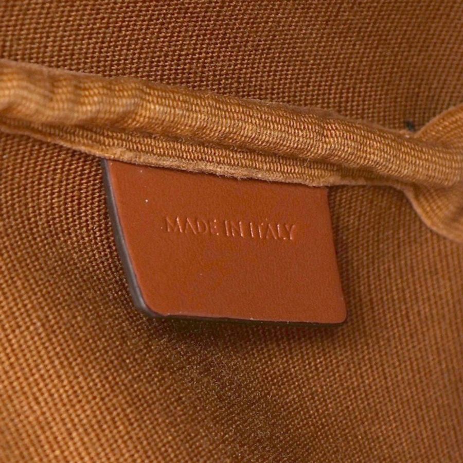CELINE 賽琳 Medium Bucket 肩背包 棕色 Triomphe 帆布 191442-4