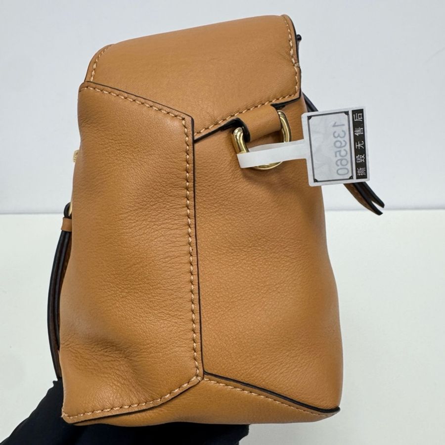 LOEWE羅意威 Puzzle Hobo腋下包肩背包 焦糖色,-1