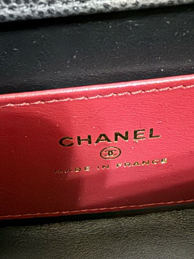 💖Chanel Mini preppy coco 黑色金釦💖 全新-7