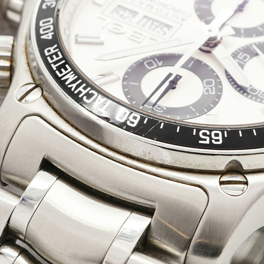 Ebel 1911 Discovery 9750L62 銀色錶盤男士腕錶-6