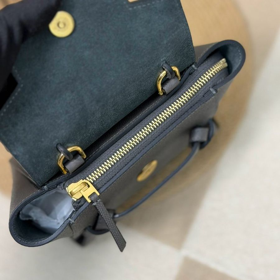 (99新未使用美品🩶)🏷️Celine 瑟琳.Pico Belt 鯰魚包 已絕版-17
