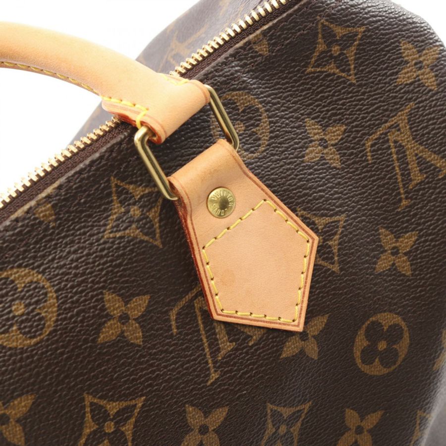 路易威登 Speedy Bandoulire 30 單肩手提包 M40391 Monogram 帆布 二手-8