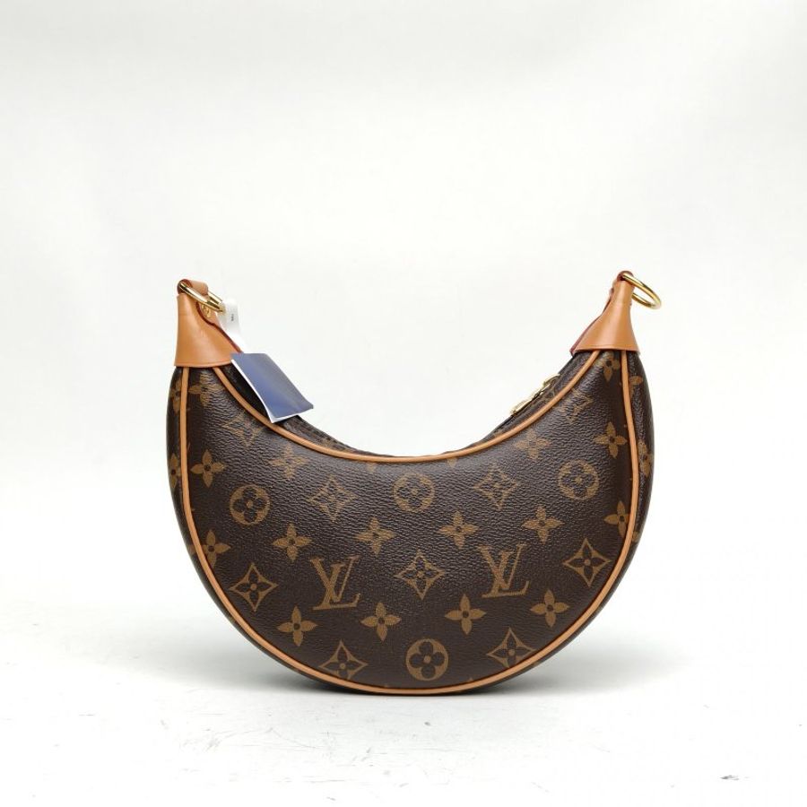 LOUIS VUITTON Loop豌豆包老花PVC金扣晶片肩背包-2