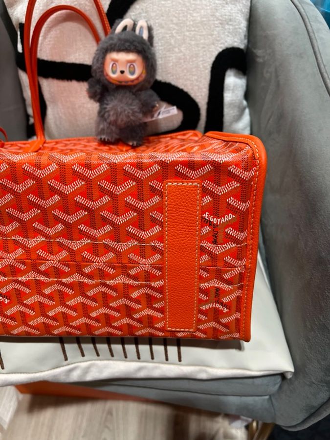 Goyard Hardy pm Tote Bag Orange-8