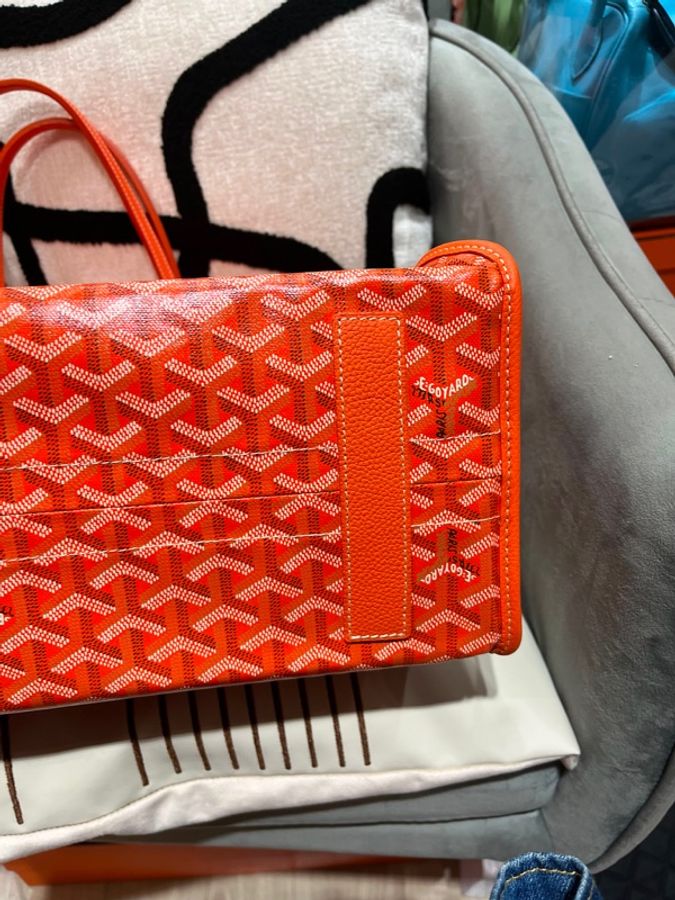 Goyard Hardy pm Tote Bag Orange-11