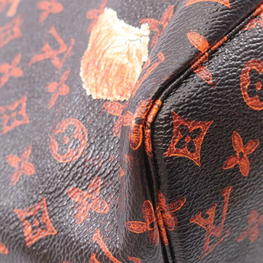 路易威登 Neverfull MM Catogram 手提單肩包 M44441 Monogram 帆布 LV-8