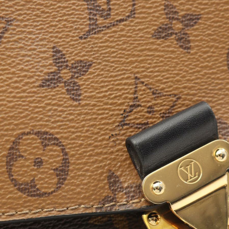 路易威登 Pochette Metis MM 單肩手提包 M44876 Monogram Reverse 二手 LV-10
