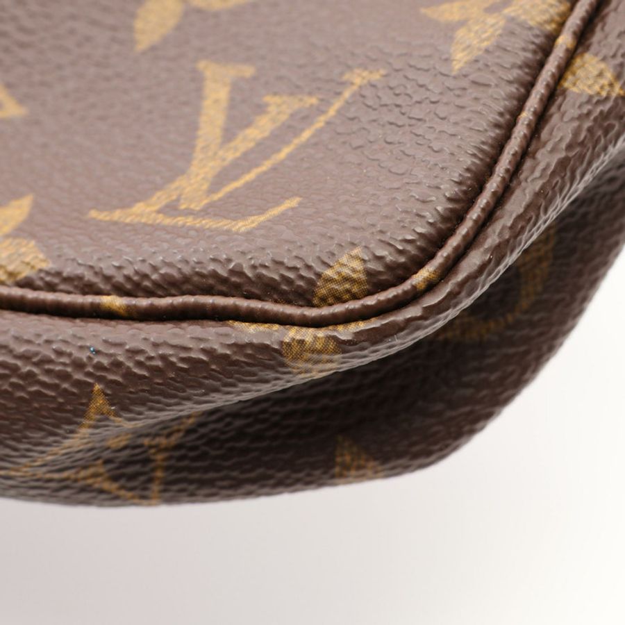 路易威登 Pochette Accessoires 手提包 M51980 Monogram 棕色皮革-6