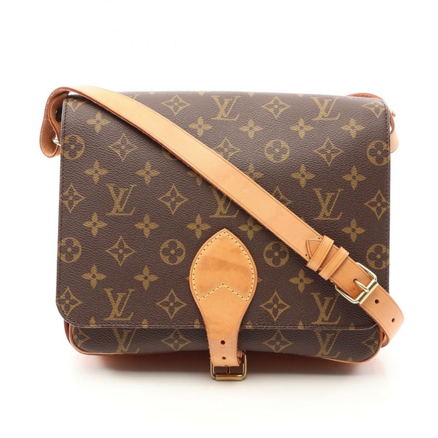 路易威登 Cartouchiere GM 單肩斜背包 M51252 Monogram 皮革 LV-0