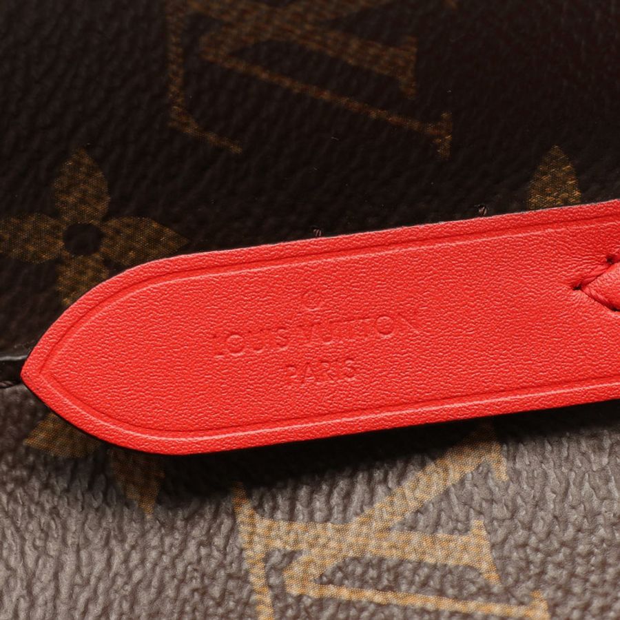 路易威登 Neonoe 斜背包 M44021 Monogram 皮革 Coquelicot-3