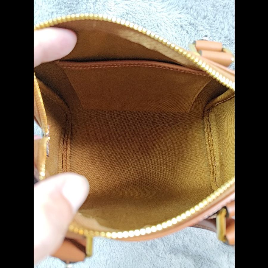CELINE 小號 CUIR TRIOMPHE 波士頓包 老花-8