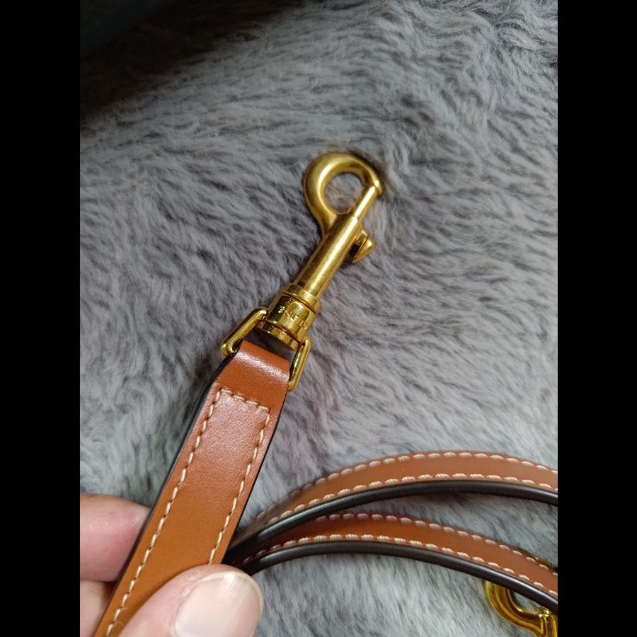 CELINE 小號 CUIR TRIOMPHE 波士頓包 老花-10