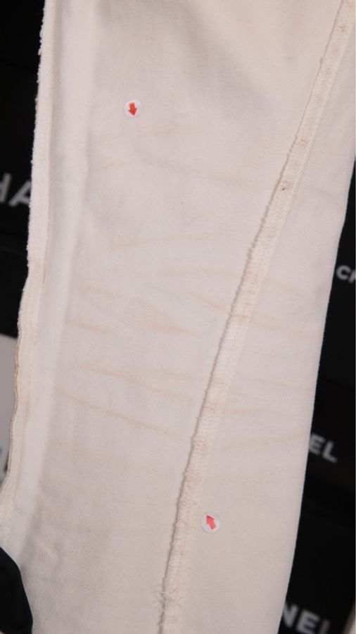 Alexander McQueen 米色烫金紧身裤长裤-30