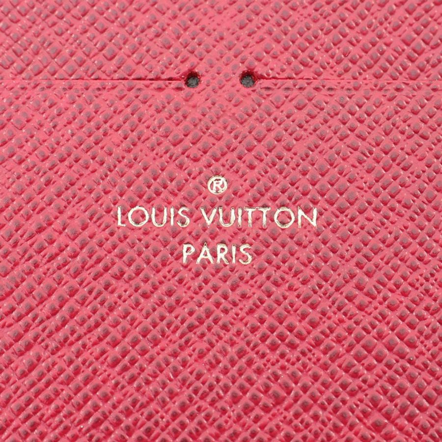 LOUIS VUITTON LV 路易威登 Pochette Felicie 肩背包 棕/紫紅色 原花帆布 M61276-5