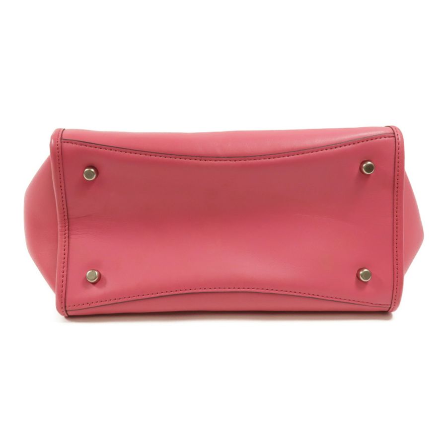 COACH 牛皮皮革2 Way Shoulder手挽肩背兩用袋-3
