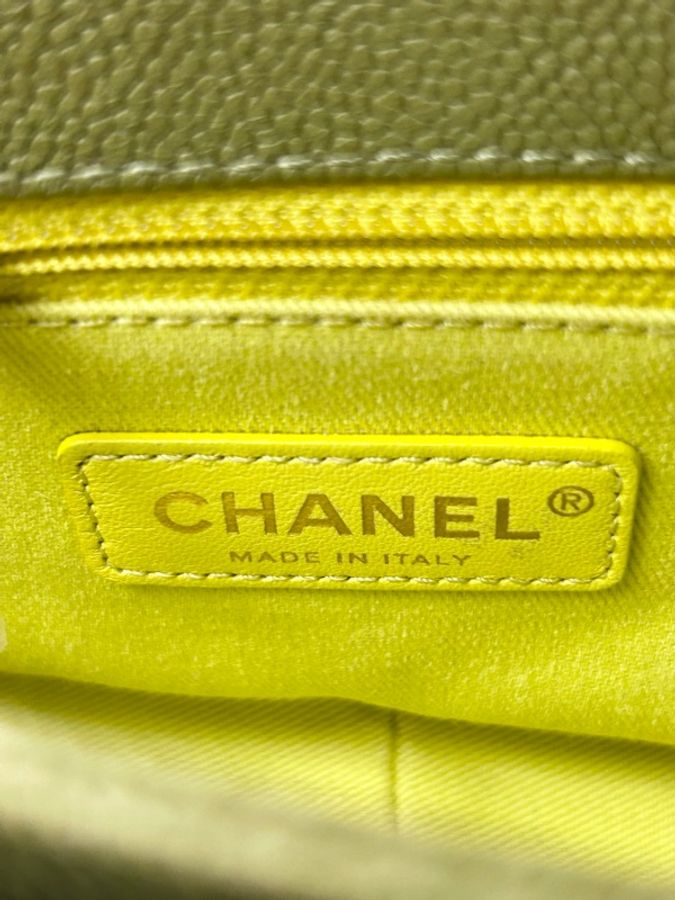 Chanel Paris-Cuba 荔枝紋皮革手提包間背包-30