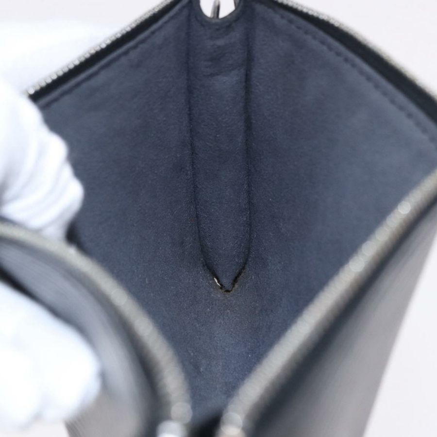 【日本直送】路易威登 Epi Pochette Accessoires 手拿包 黑色 M52982 LV Auth 196312V-19