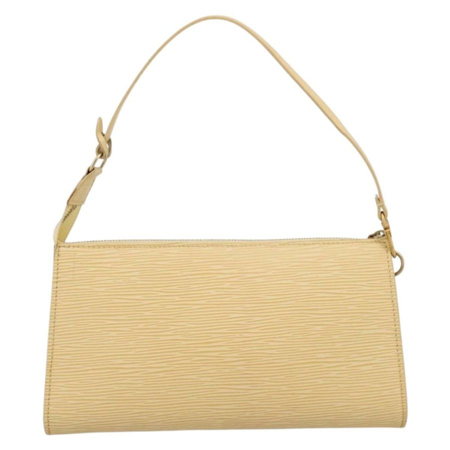 【日本直送】路易威登 Epi Pochette Accessoires 手拿包 香草色 M5294A LV Auth 195523V-1