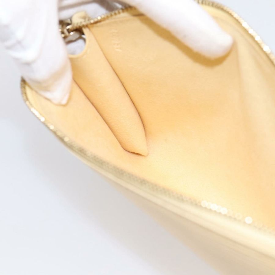 【日本直送】路易威登 Epi Pochette Accessoires 手拿包 香草色 M5294A LV Auth 195523V-20