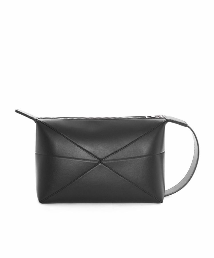 Loewe 男士 Puzzle Fold拼接設計洗漱包均碼碼22.7cm*12cm*15.5cm-1