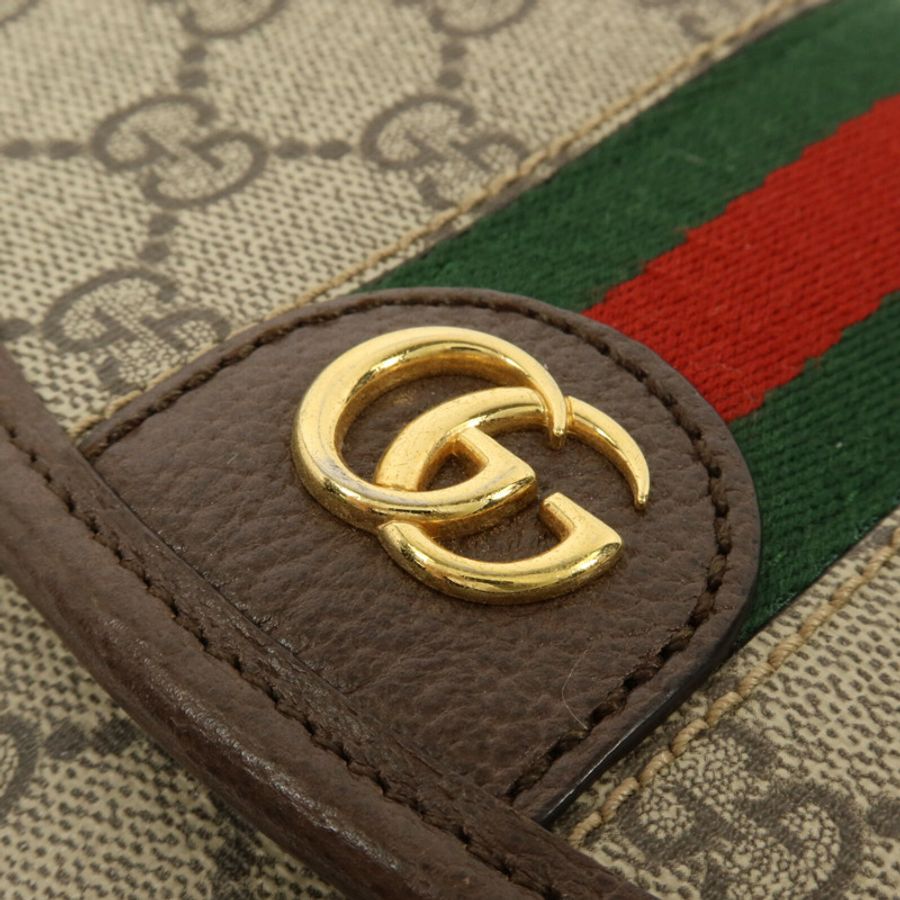 GUCCI 塗層帆布Ophidia GG Mini肩背袋-9