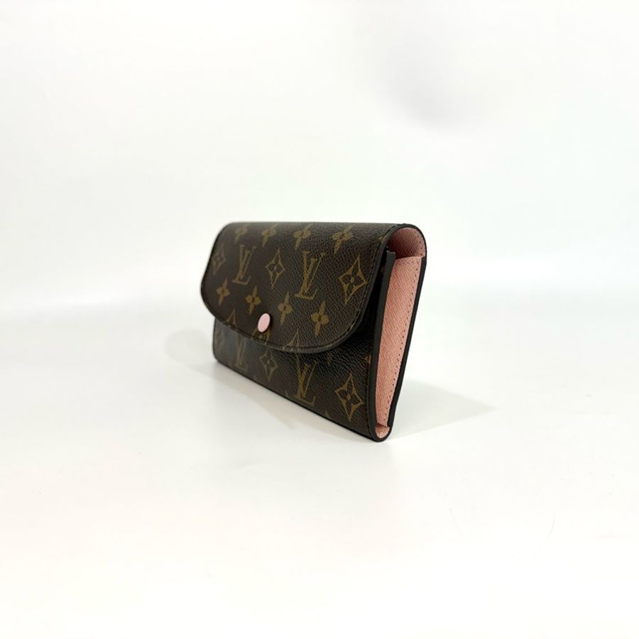 LV🤎原花Emilie下蓋式長夾M61289-2
