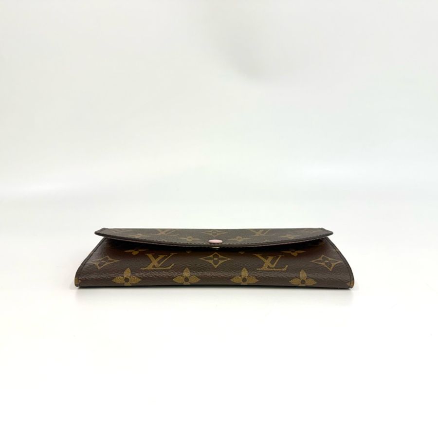 LV🤎原花Emilie下蓋式長夾M61289-4