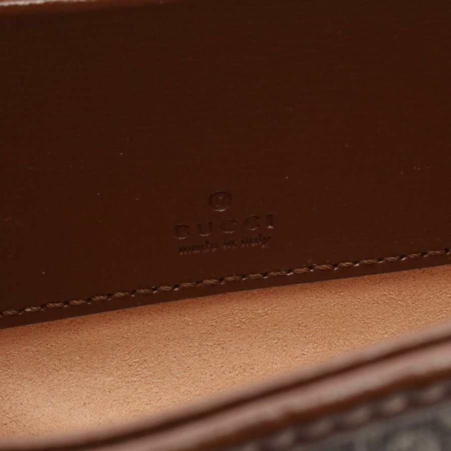 GUCCI Jackie 1961 GG Supreme 肩挎包 637092 帆布皮革-3