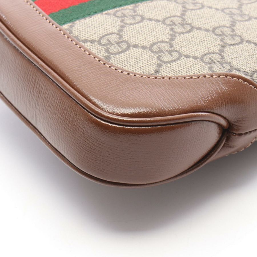 GUCCI Jackie 1961 GG Supreme 肩挎包 637092 帆布皮革-5