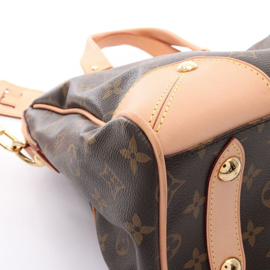 路易威登 Retiro PM 單肩手提包 M40325 Monogram 帆布皮革 二手 LV-10