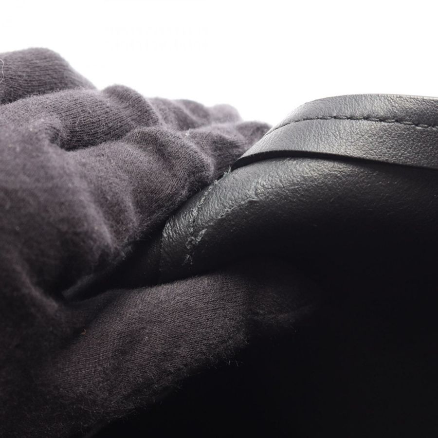 PRADA 黑色二手女士單肩托特包,附小袋-4