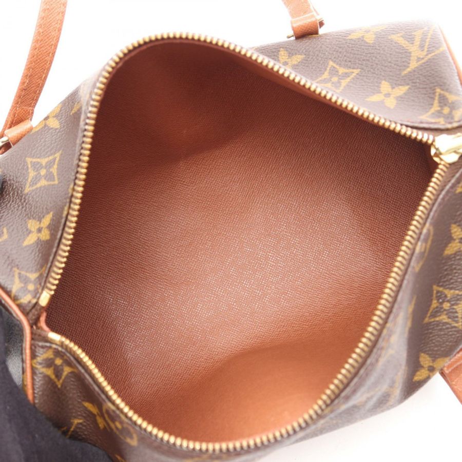 路易威登 Papillon 26 舊式單肩背包 M51366 Monogram 棕色皮革-2