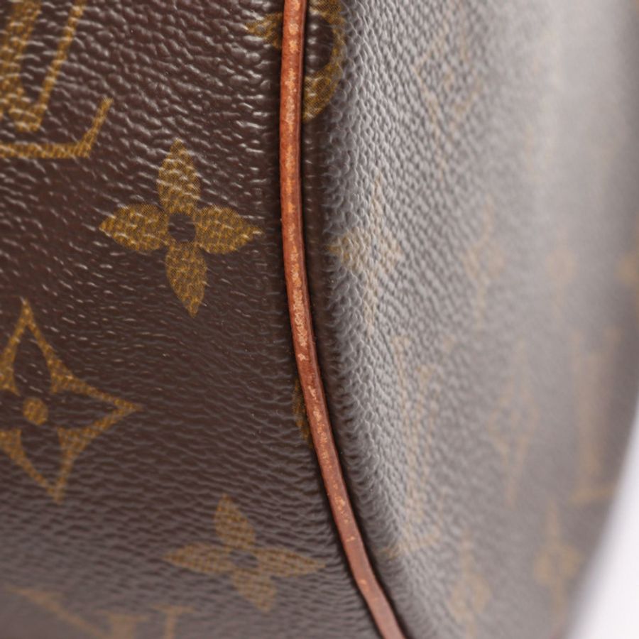路易威登 Papillon 30 舊款手提包 M51365 Monogram 皮革棕色二手女士-6
