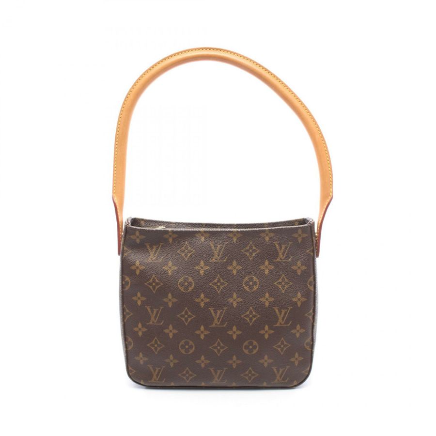路易威登 Looping MM 單肩手提包 M51146 Monogram 帆布皮革二手 LV-0