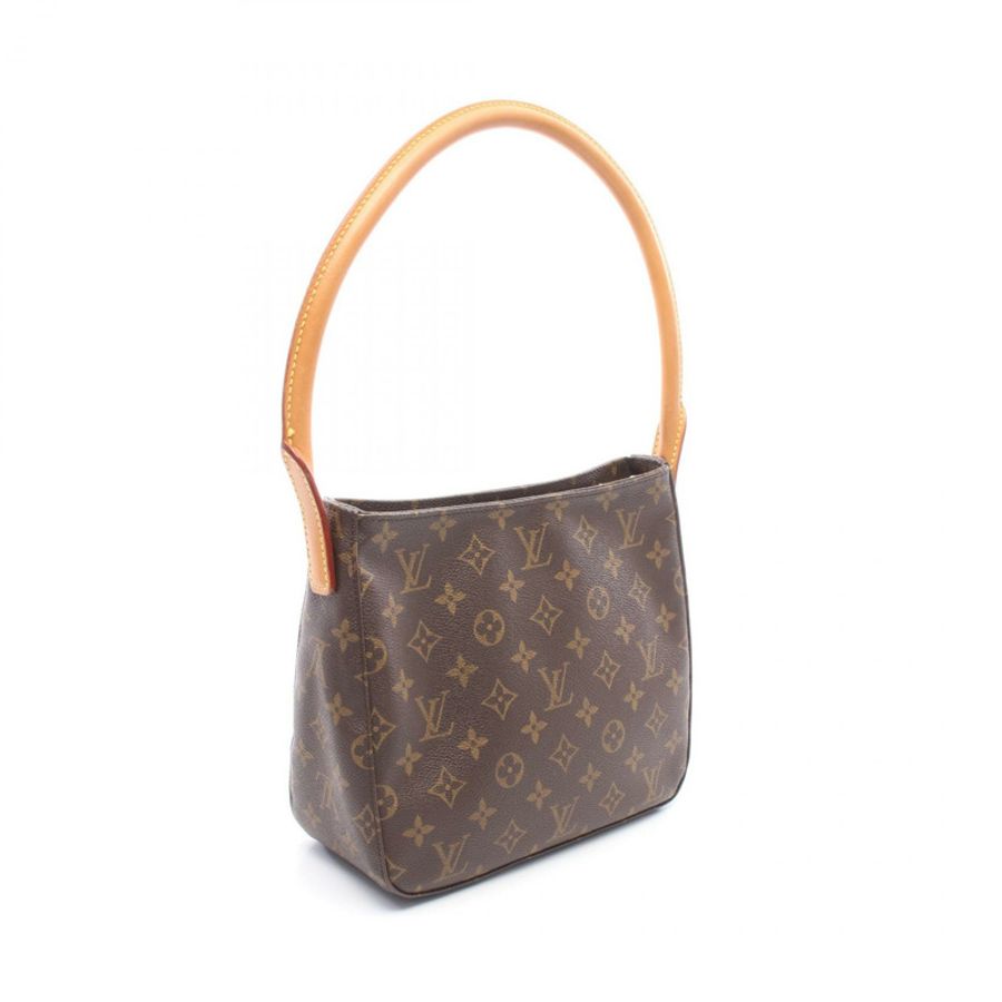路易威登 Looping MM 單肩手提包 M51146 Monogram 帆布皮革二手 LV-1