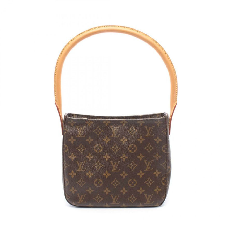 路易威登 Looping MM 單肩手提包 M51146 Monogram 帆布皮革二手 LV-0