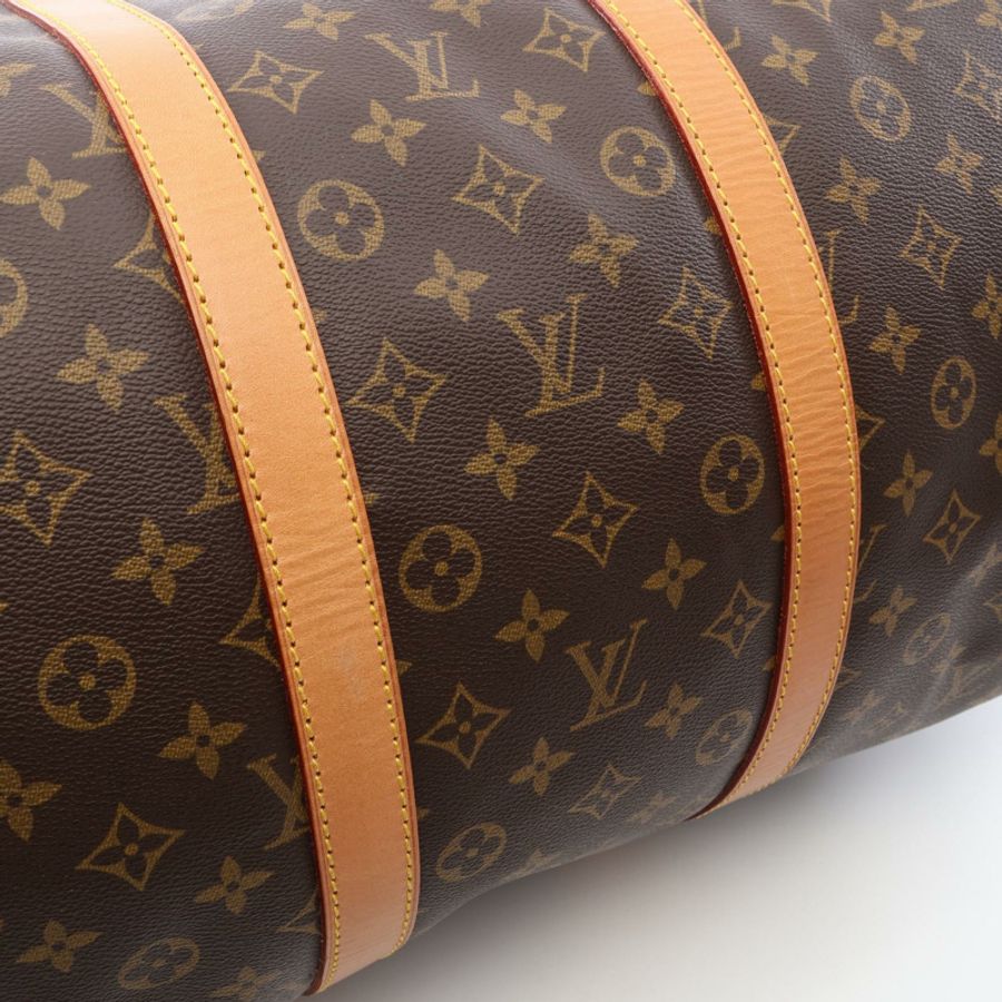 路易威登 Keepall 55 旅行手提包 M41424 Monogram 帆布皮革二手-14