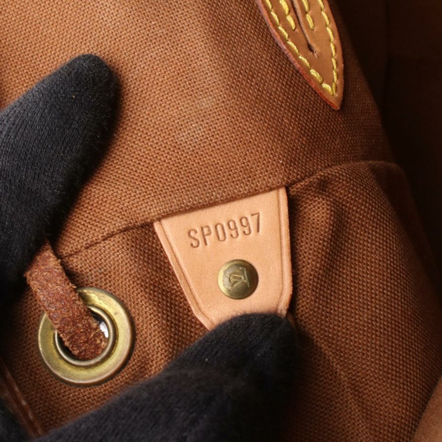 路易威登 Montsouris MM 雙肩包 M51136 Monogram 棕色皮革-4