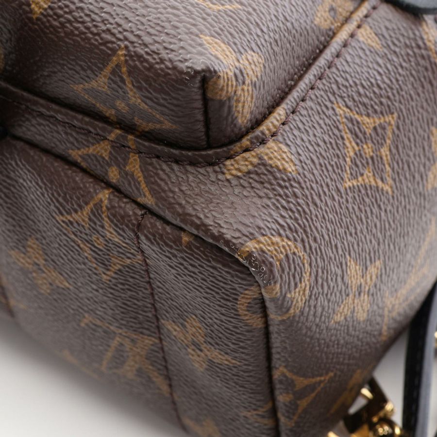 路易威登 Palm Springs 迷你雙肩包 M44873 Monogram 棕色皮革-7