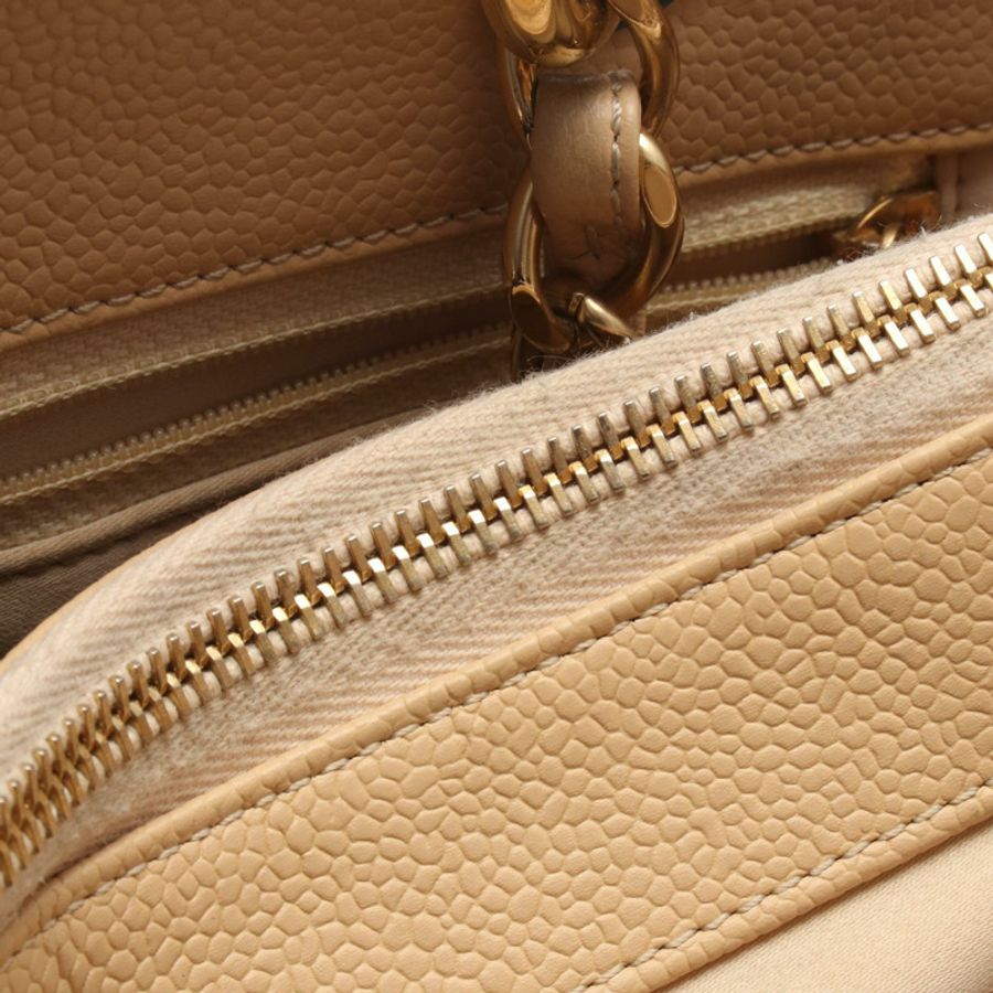 香奈兒 (CHANEL) Matelasse Grand Shopping GST 鏈條肩背手提包 A50995 皮革 二手-11