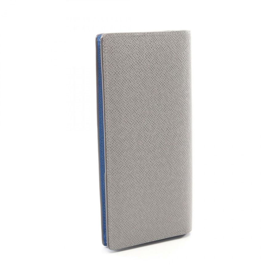 路易威登 Portefeuille Brazza NM 雙折錢包錢包 M11580 Taiga Gris roche-1