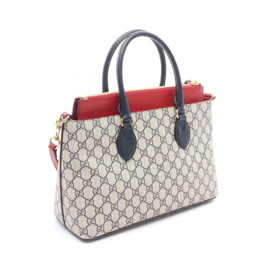 GUCCI GG Supreme 肩挎包 409534 PVC塗層帆布 二手-1