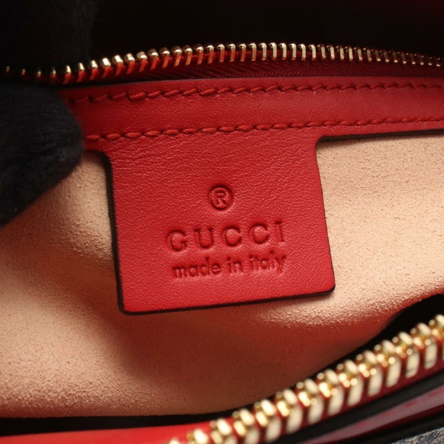 GUCCI GG Supreme 肩挎包 409534 PVC塗層帆布 二手-3