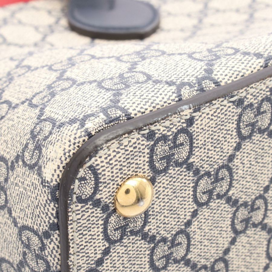 GUCCI GG Supreme 肩挎包 409534 PVC塗層帆布 二手-5
