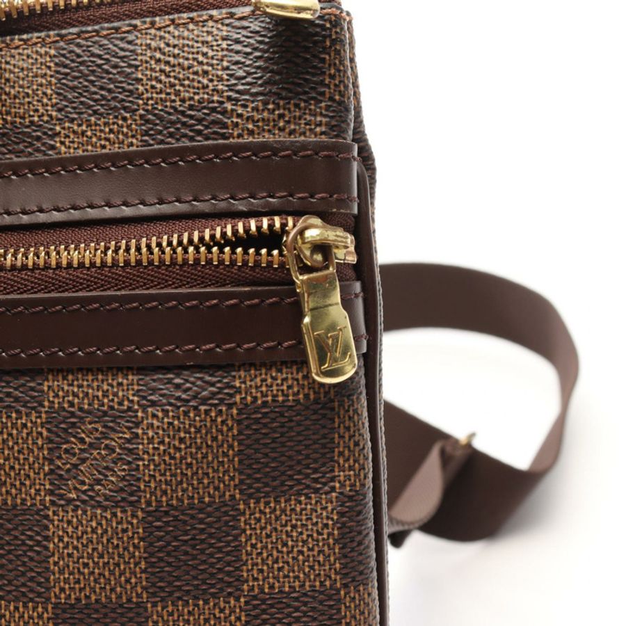 LOUIS VUITTON Pochette Bosphore 單肩斜背包 N51111 Damier 帆布 二手-7
