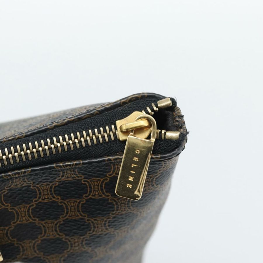 【日本直送】CELINE Macadam帆布托特包 PVC皮革 黑色 金色 正品 191826V-9