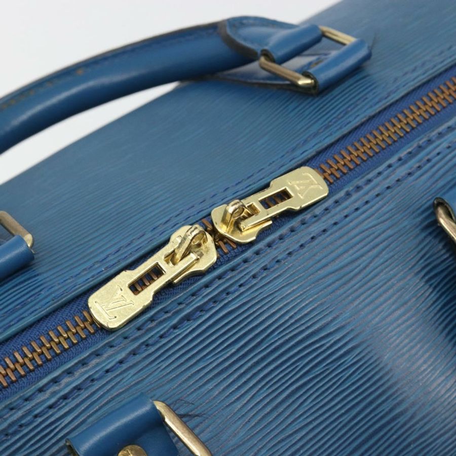 【日本直送】路易威登 Epi Keepall 50 波士頓包 藍色 M42965 LV Auth 193878A-9