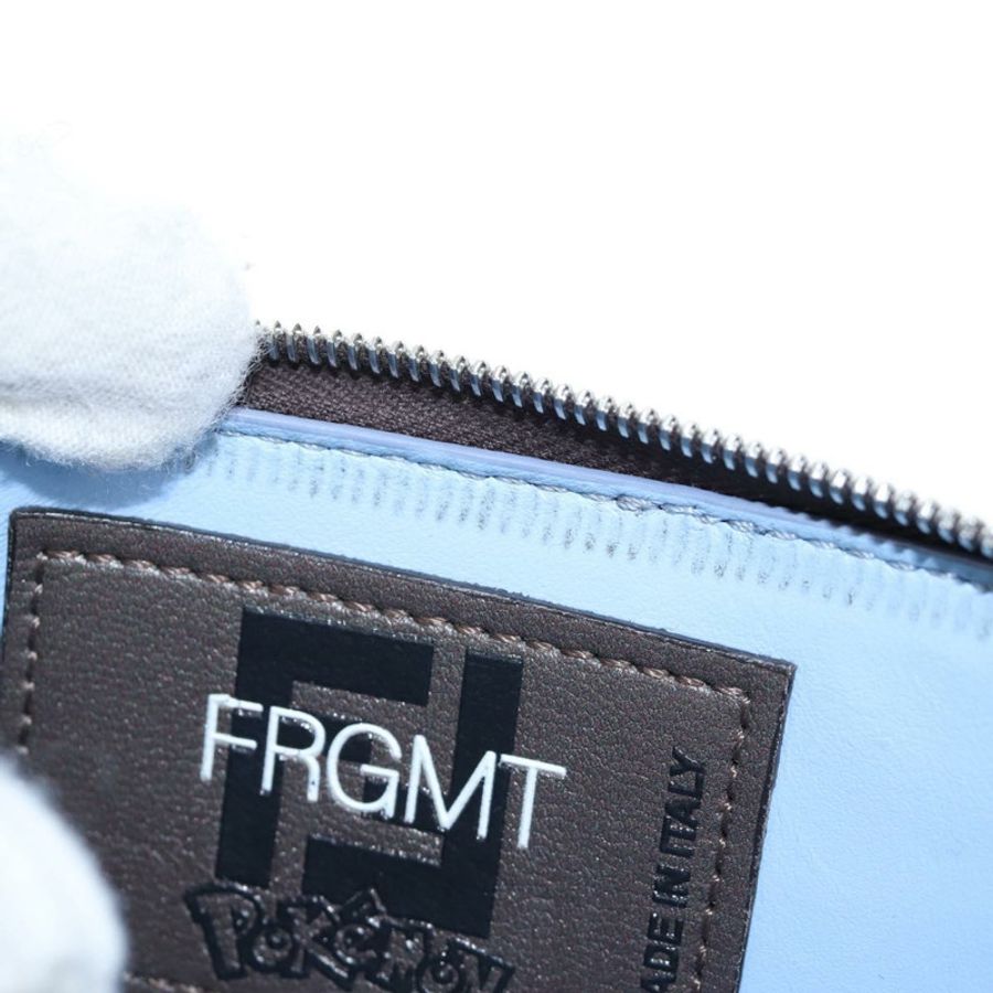 【日本直送】FENDI x FRGMT x POKEMON Zucca Dratini 卡包棕色 8M0489 正品 167474M-10