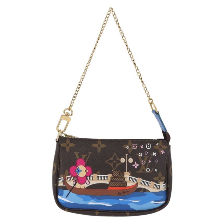 【日本直送】路易威登 Monogram Vivienne 迷你手拿包配件 M68489 正品 195558M-12